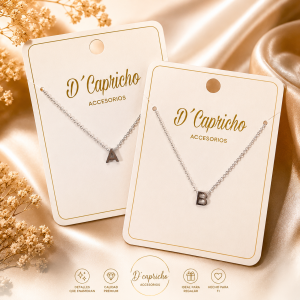 Gargantilla con tu inicial