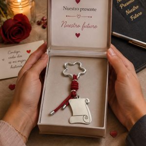 Llavero Pergamino Personalizable