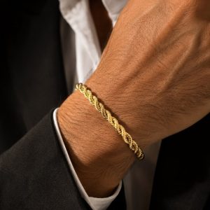 Pulsera Cordón Dorado