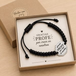Pulsera de Cuero para Profesor