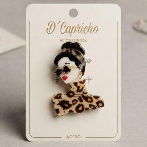 Broche Estilo Audrey · Elegancia Atemporal